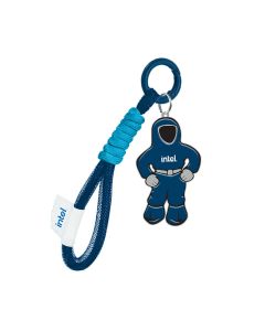 Intel Bunny Person Keyring