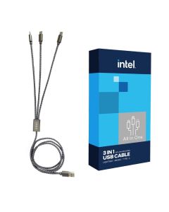 Intel 3 in 1 Charging Cable
