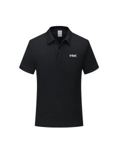 Intel Unisex Nanotechnology Polo - Black