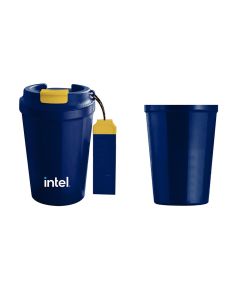 Intel Double Wall Travel Mug Wit
