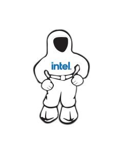 Intel Bunny Person Pin