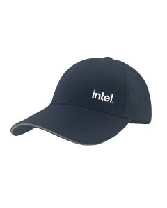 Intel Baseball Cap-Navy